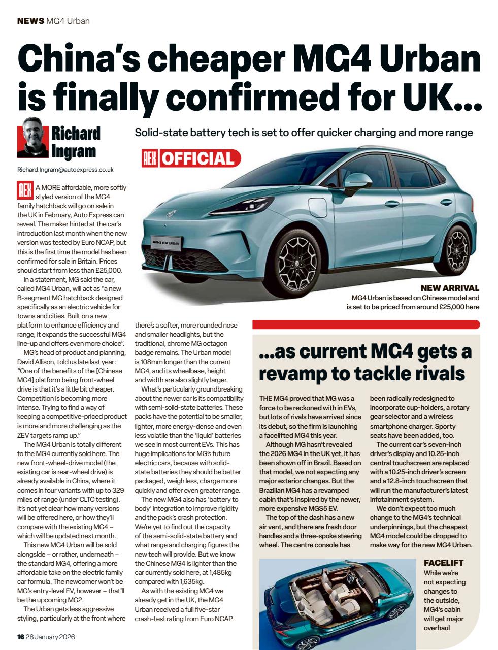 Auto Express Preview Pages