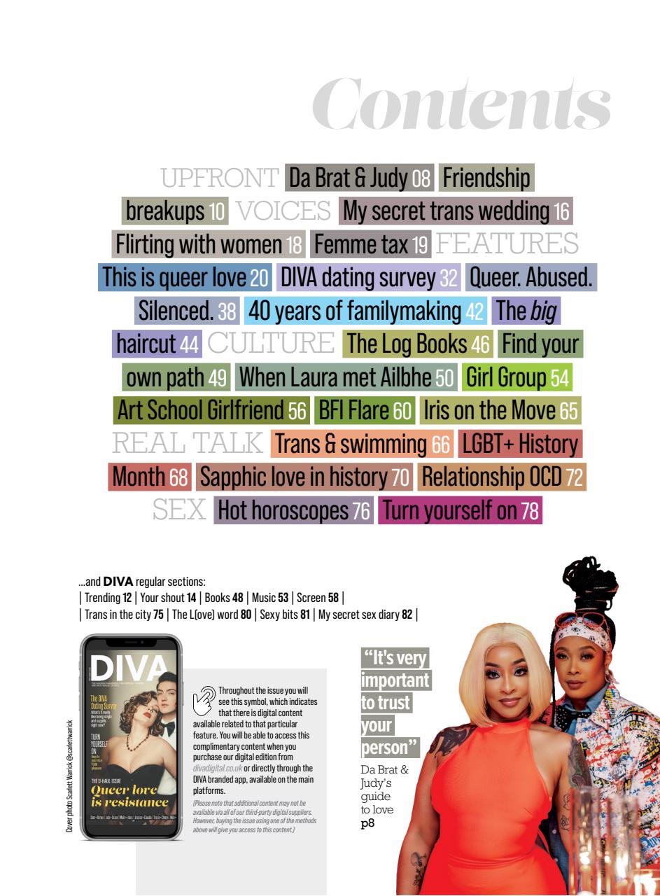DIVA Magazine Preview Pages