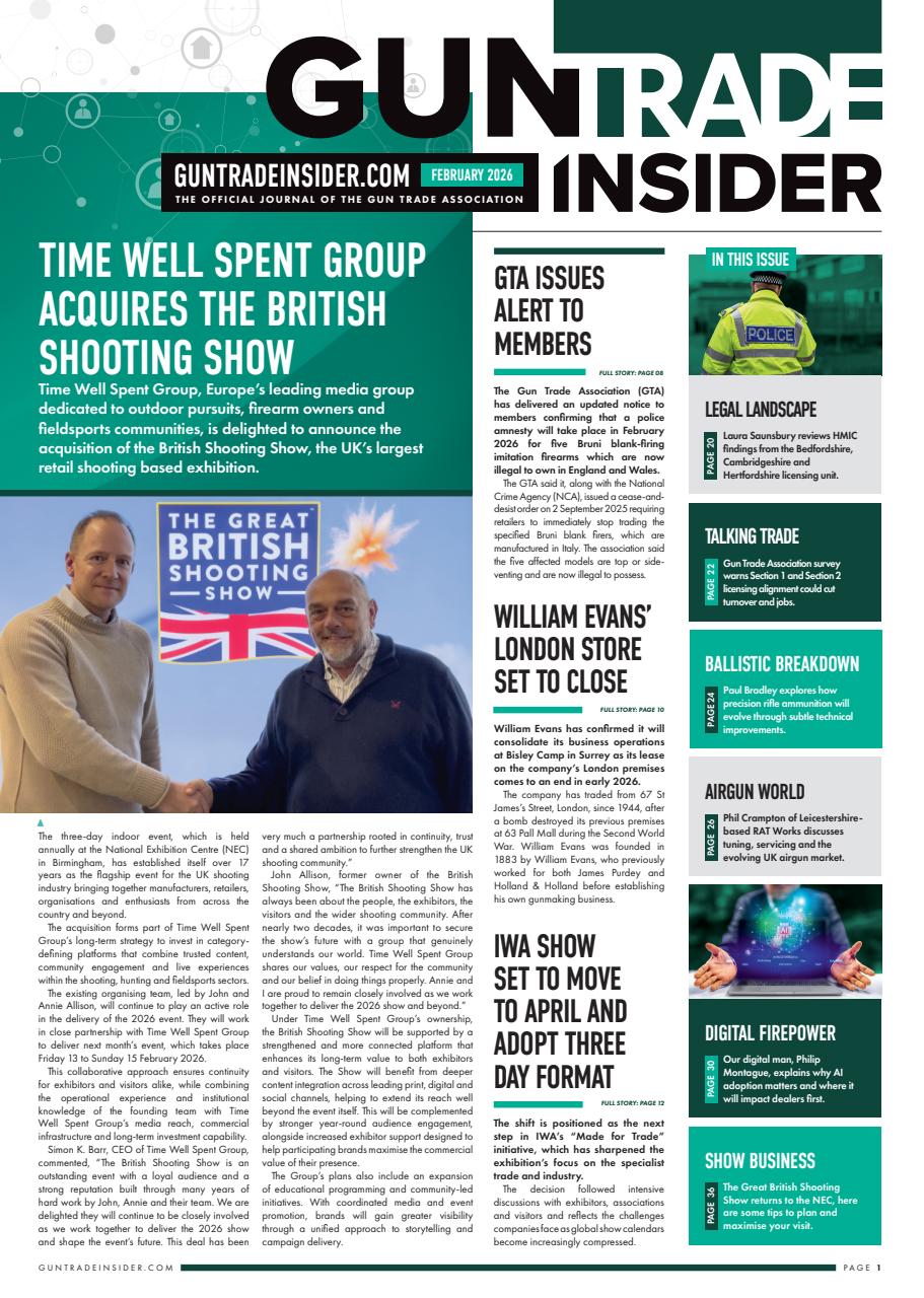 Gun Trade Insider Preview Pages