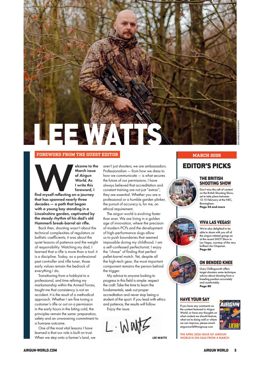 Airgun World Preview Pages