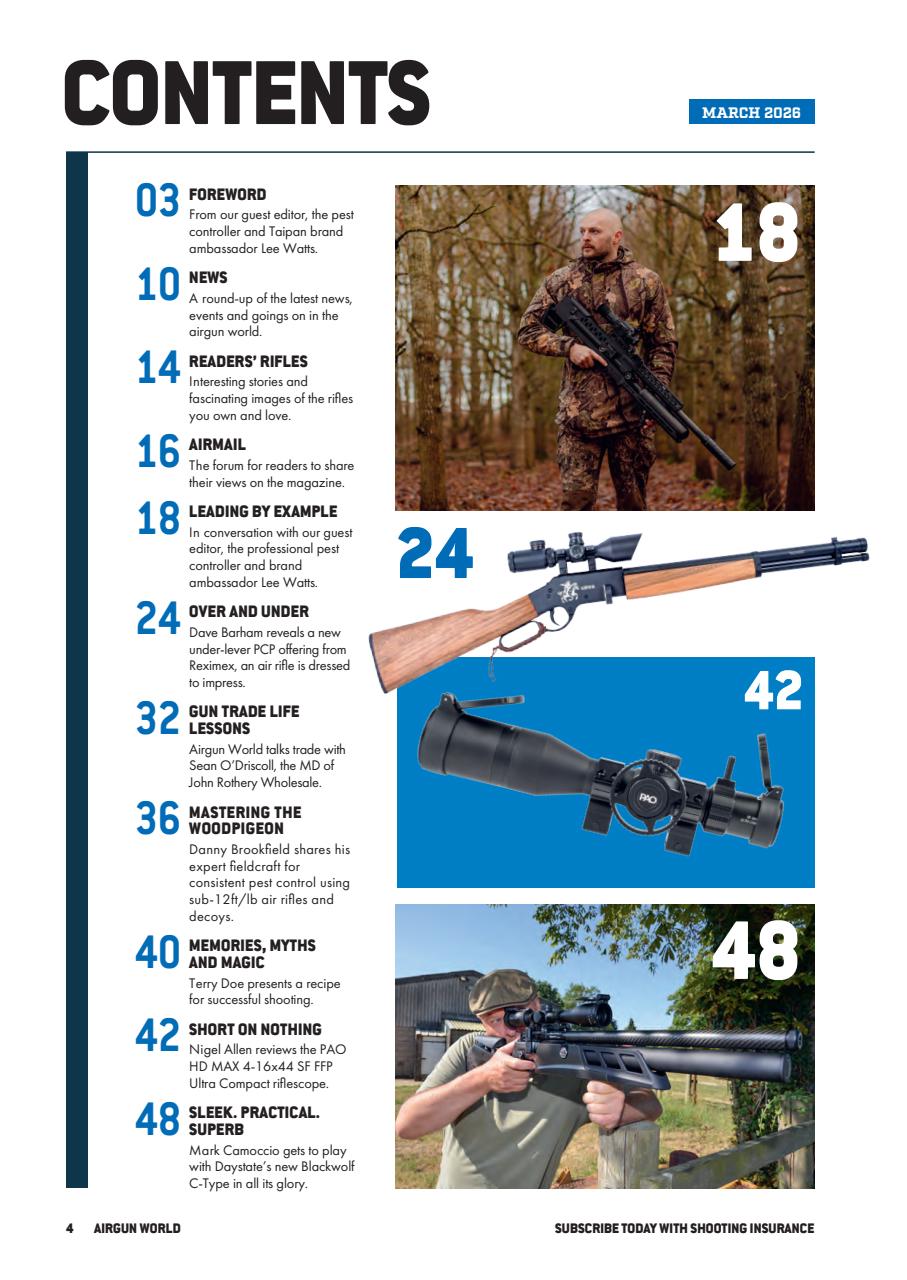 Airgun World Preview Pages
