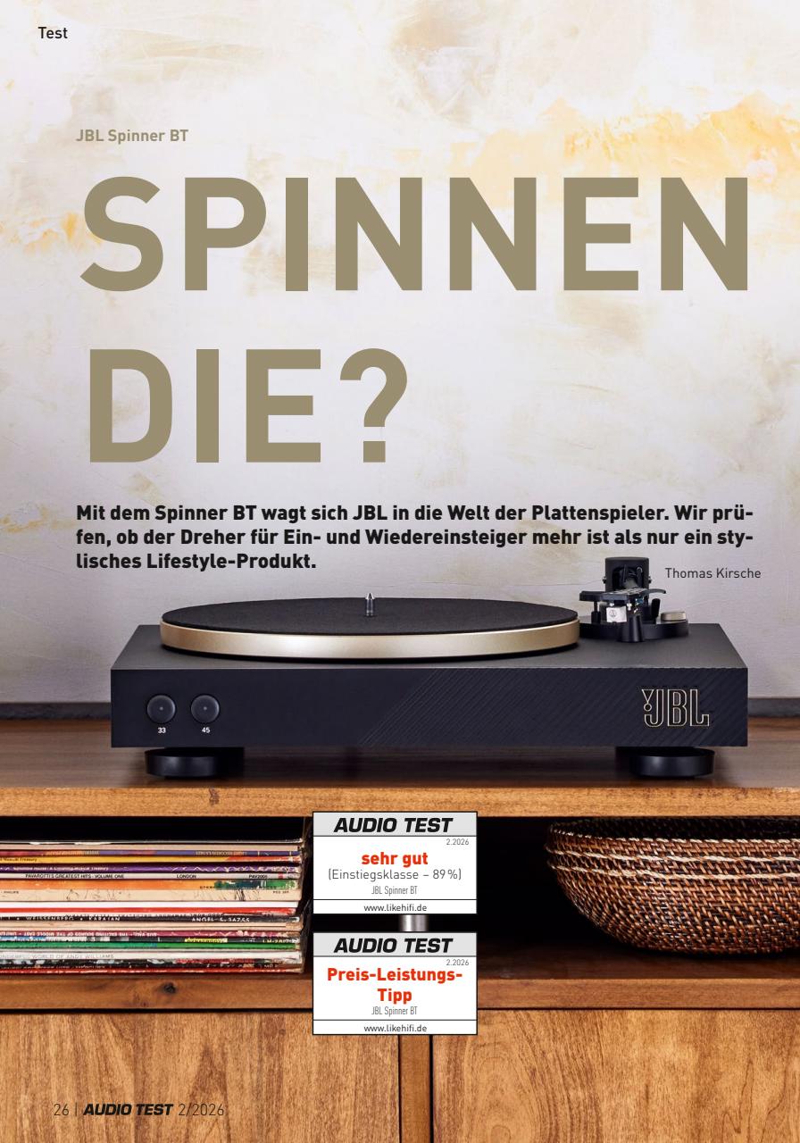 Audio Test Preview Pages