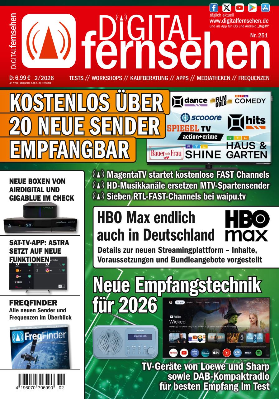 Digital Fernsehen Preview Pages