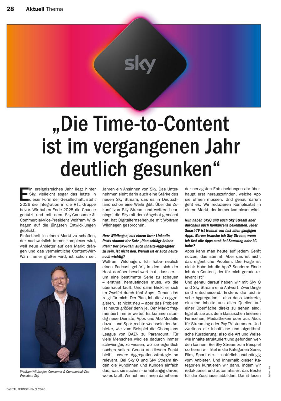 Digital Fernsehen Preview Pages