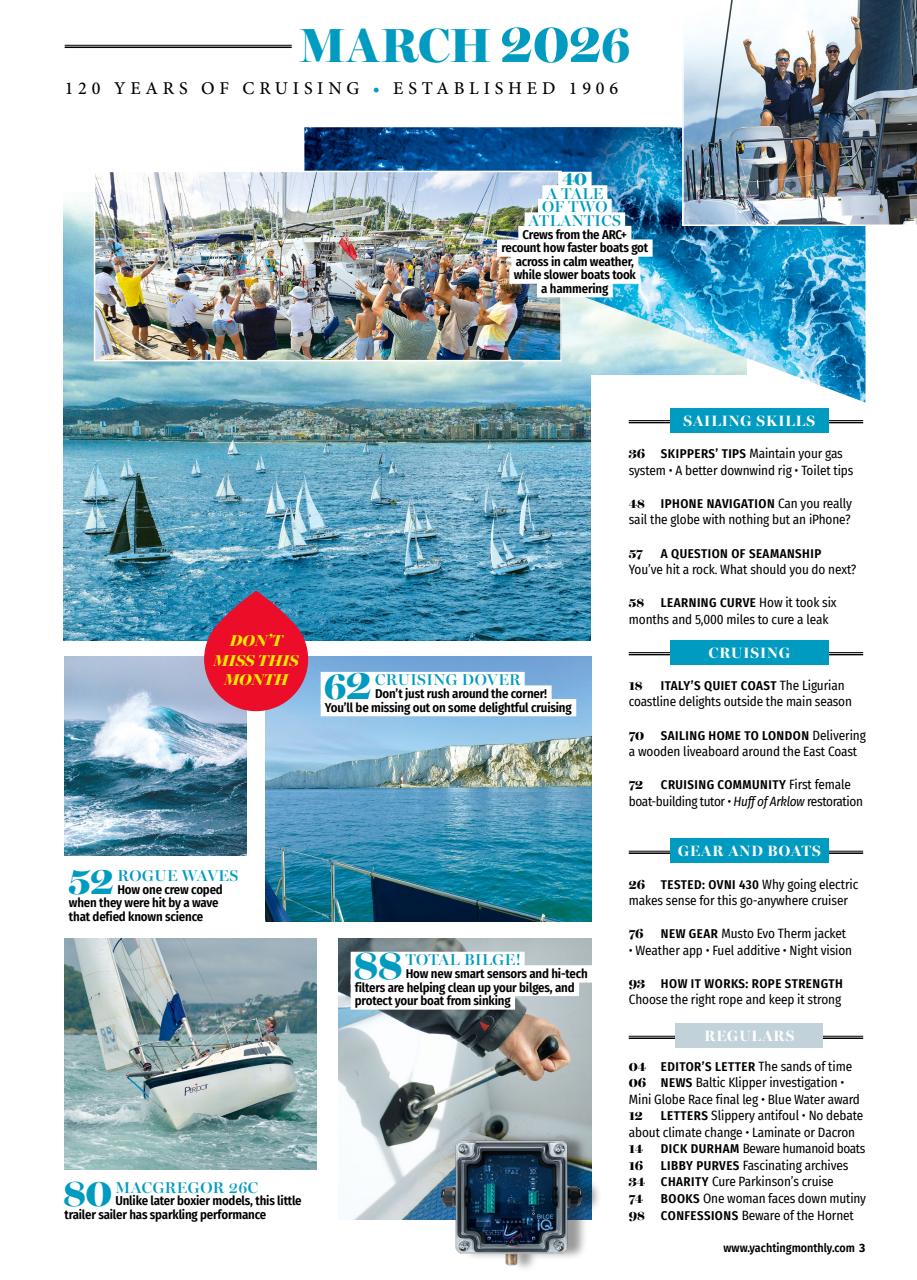 Yachting Monthly Preview Pages