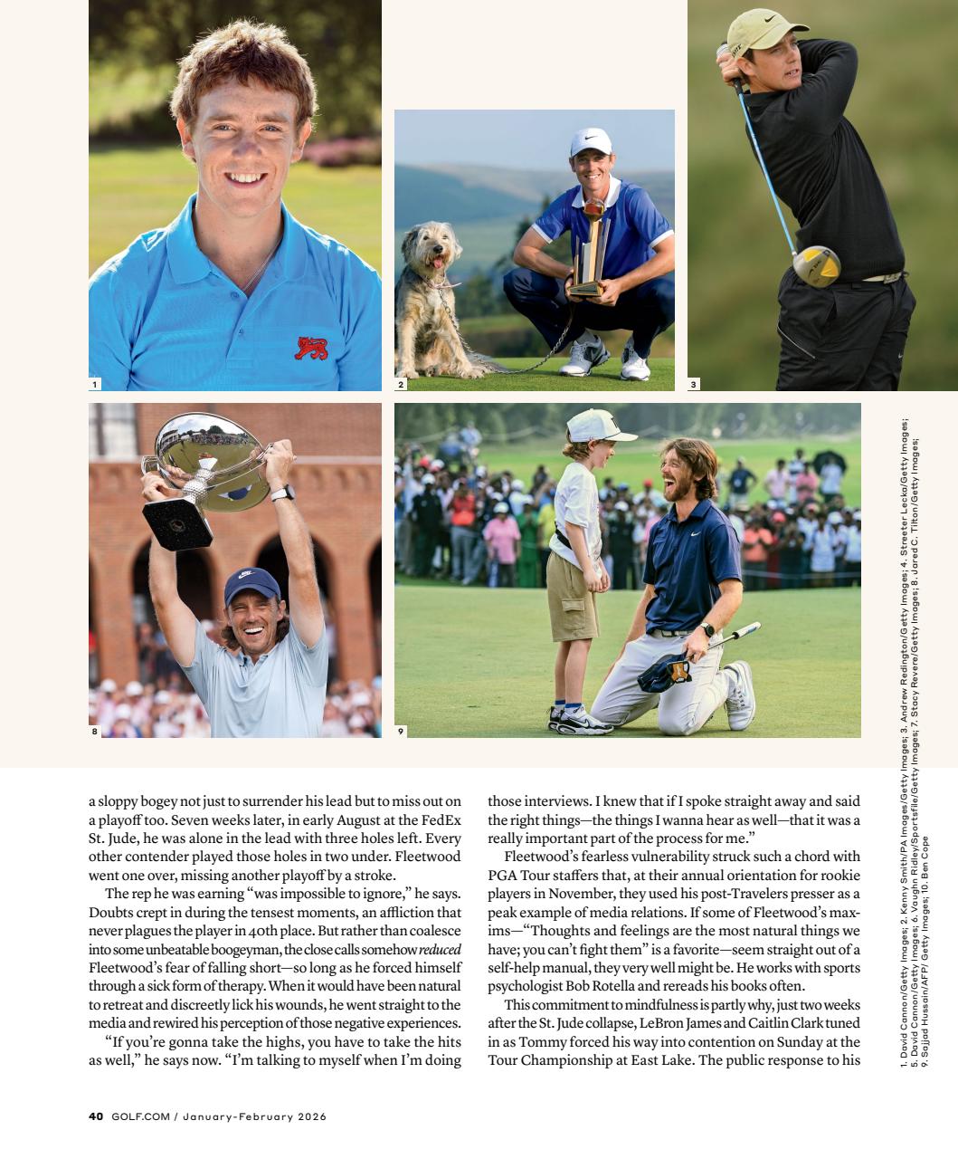 Golf Magazine Preview Pages