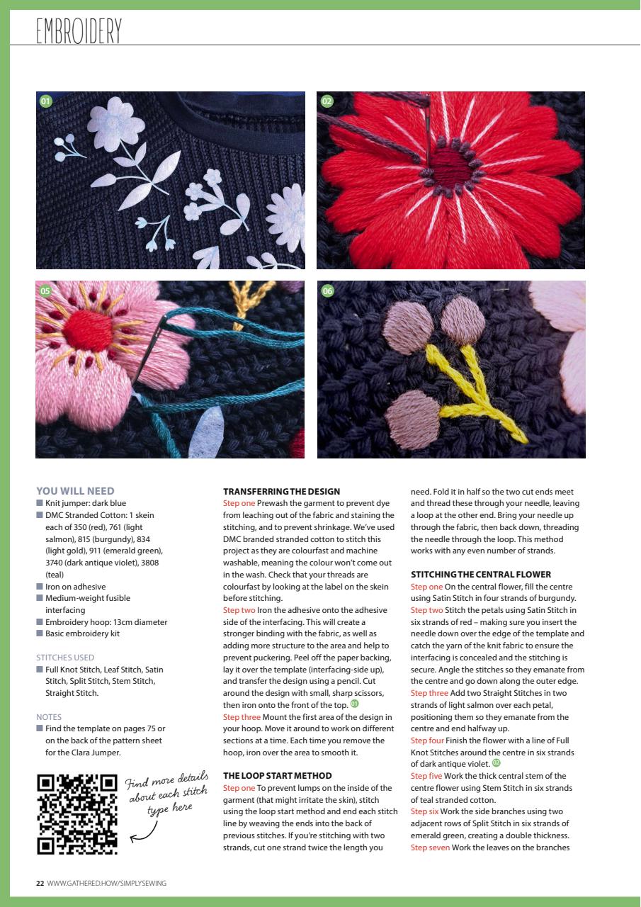 Simply Sewing Preview Pages