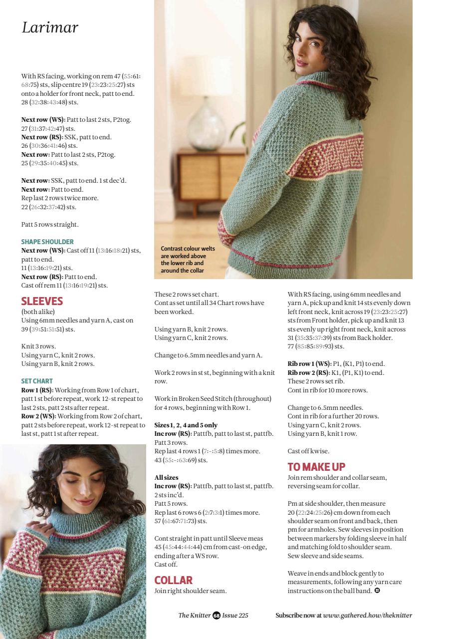 The Knitter Preview Pages