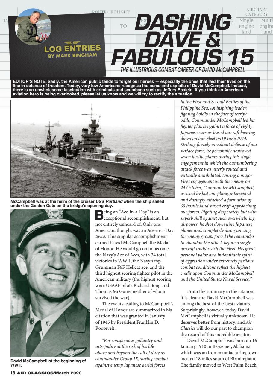 Air Classics - Where History Flies Preview Pages