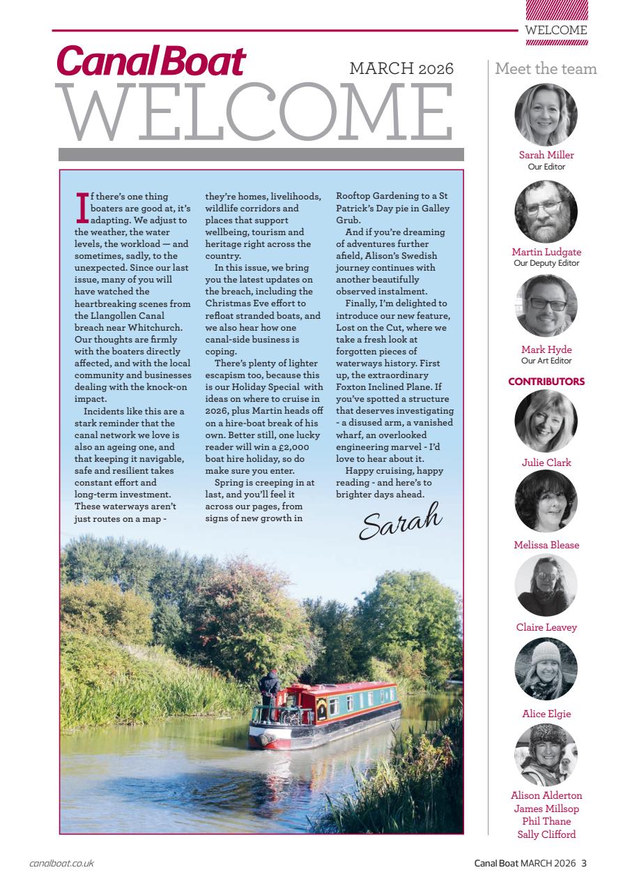 Canal Boat Preview Pages