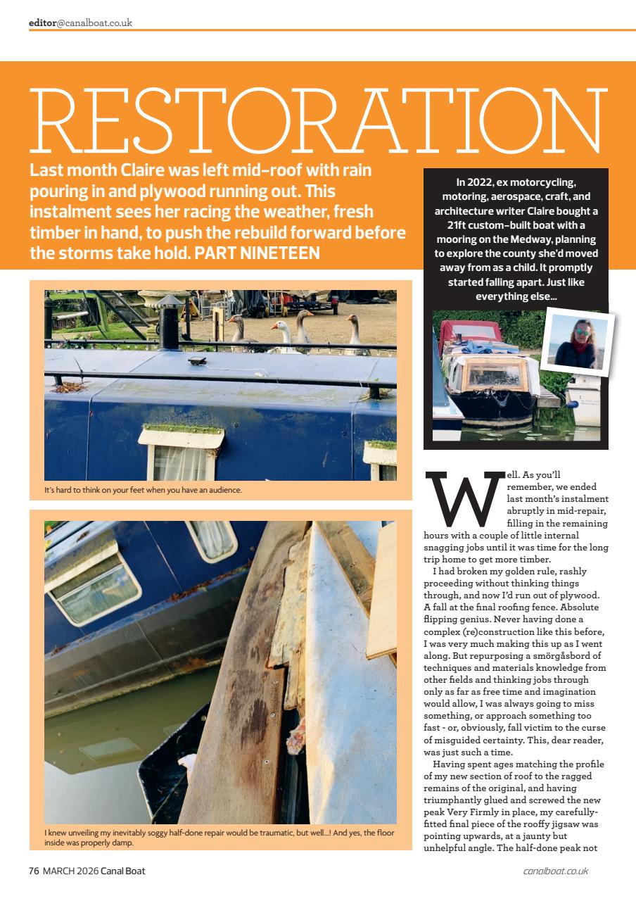 Canal Boat Preview Pages