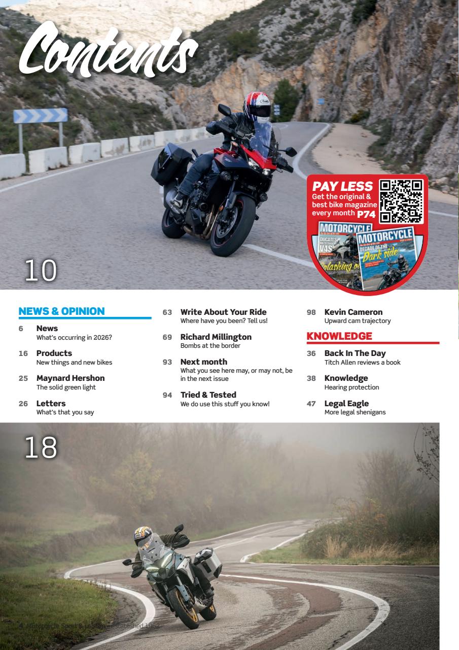Motorcycle Sport & Leisure Preview Pages