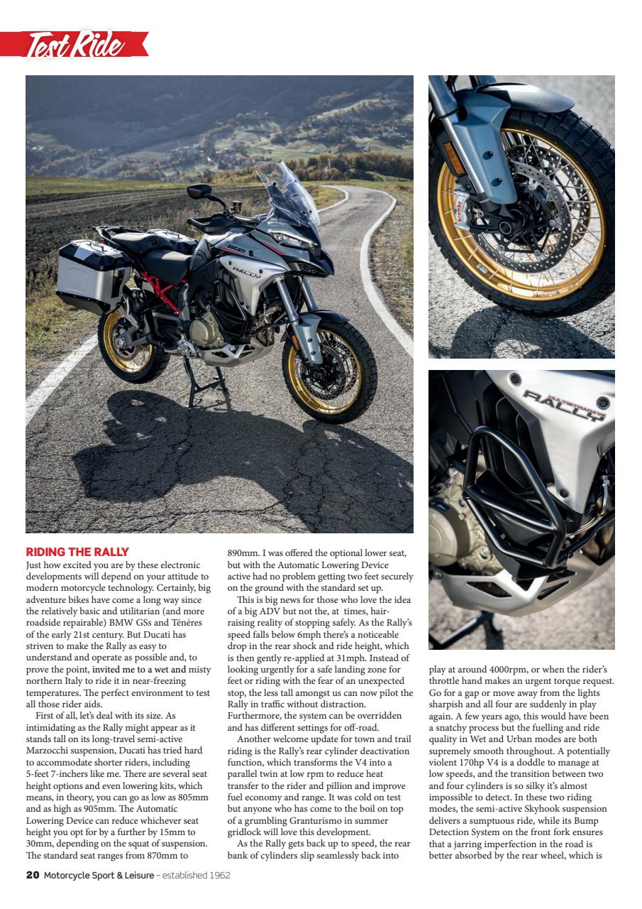 Motorcycle Sport & Leisure Preview Pages