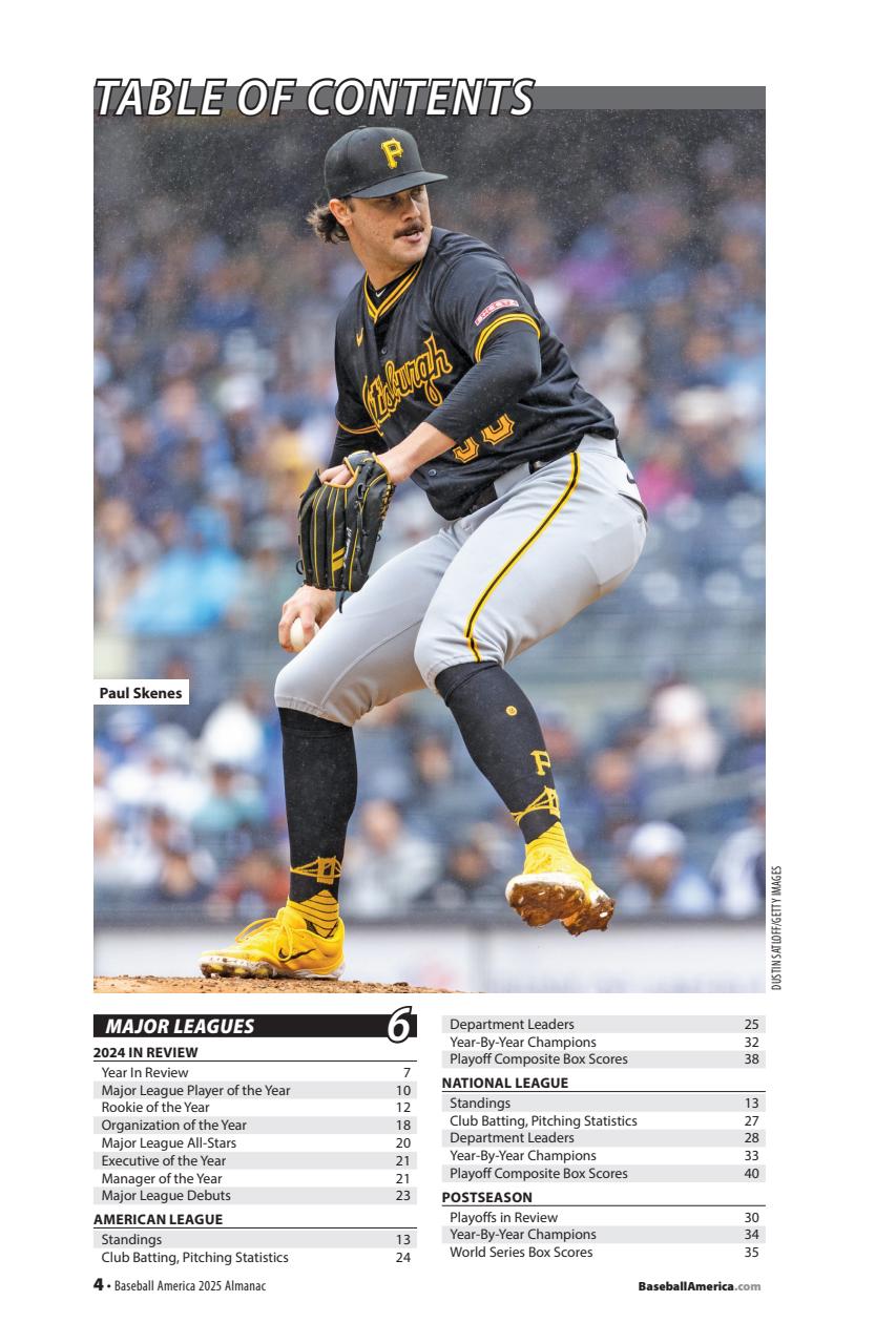 Baseball America Preview Pages