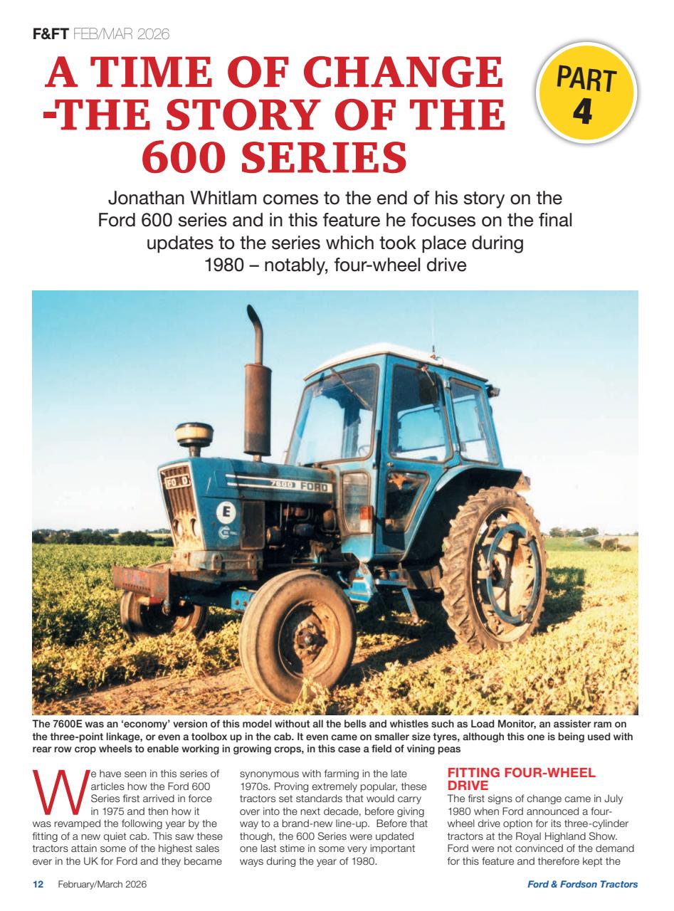 Ford & Fordson Preview Pages