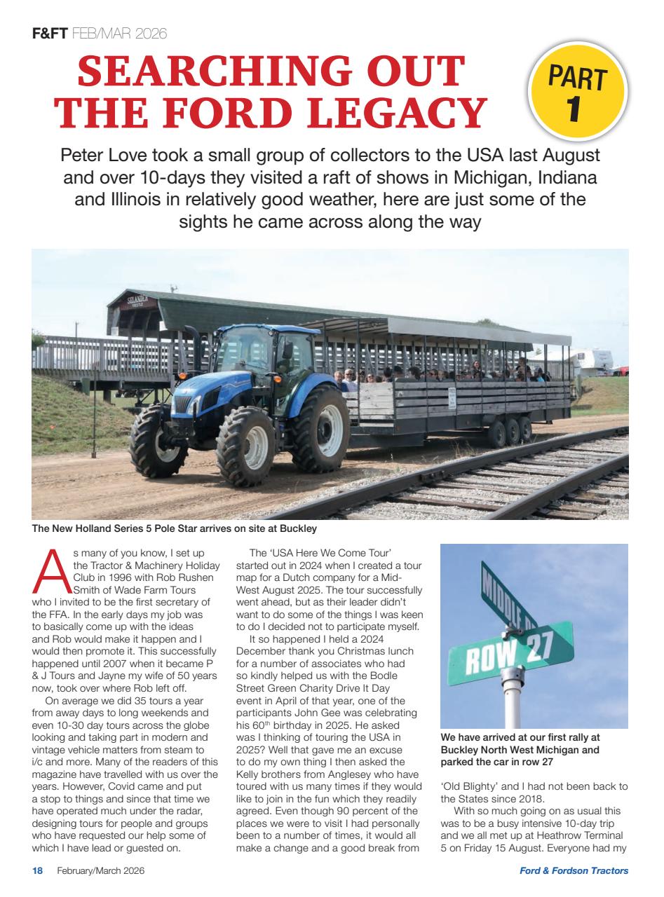 Ford & Fordson Preview Pages