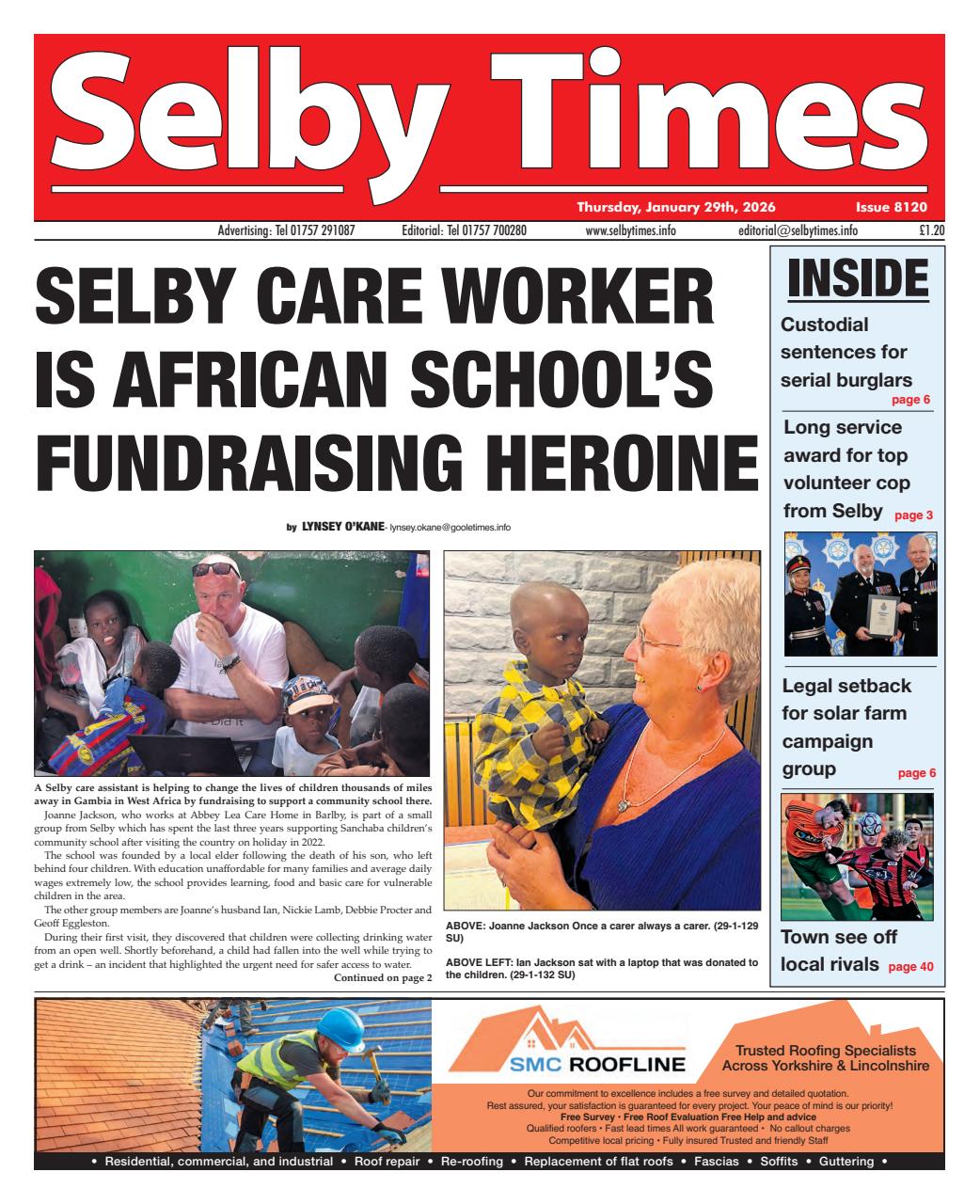 Selby Times Preview Pages