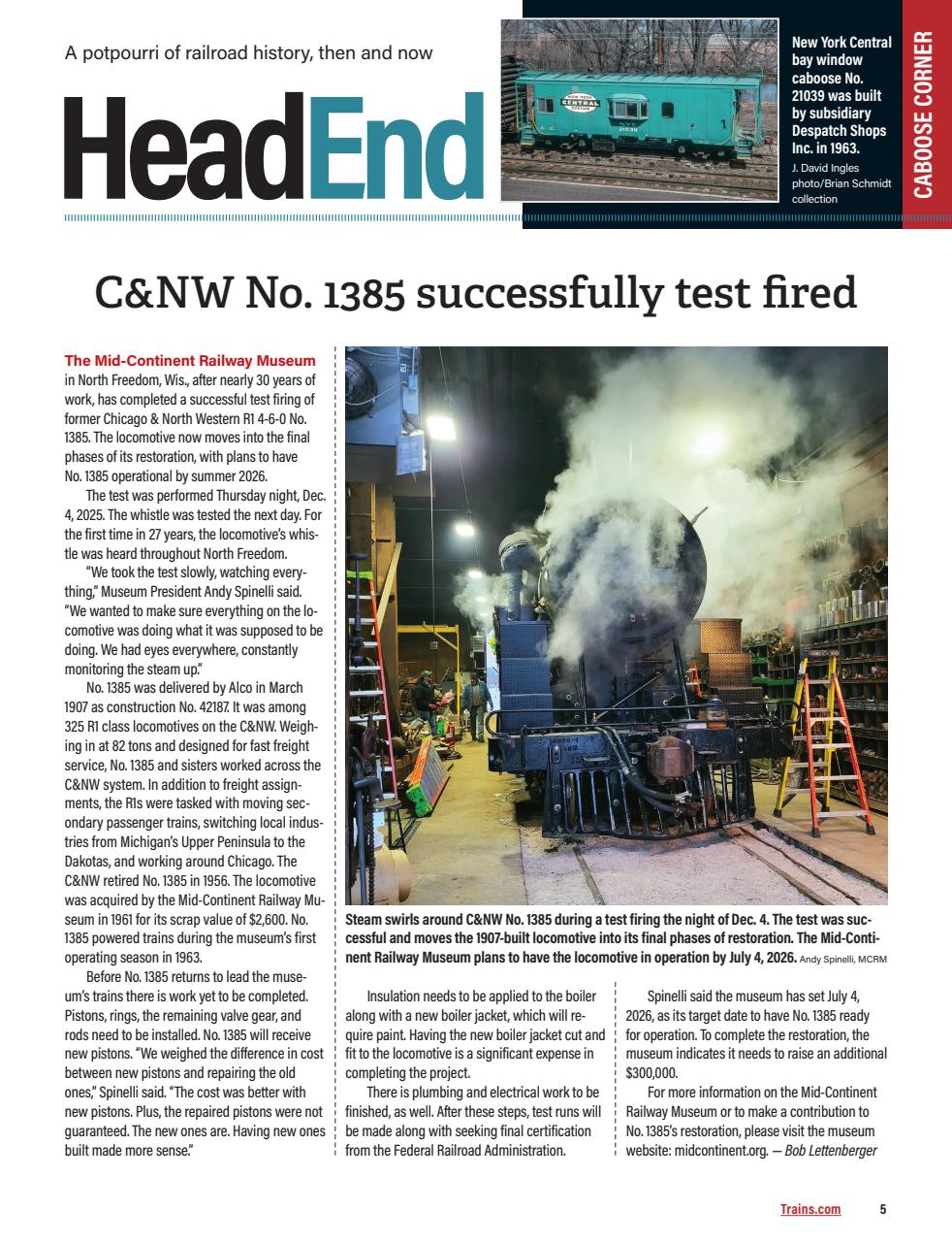 Classic Trains Preview Pages