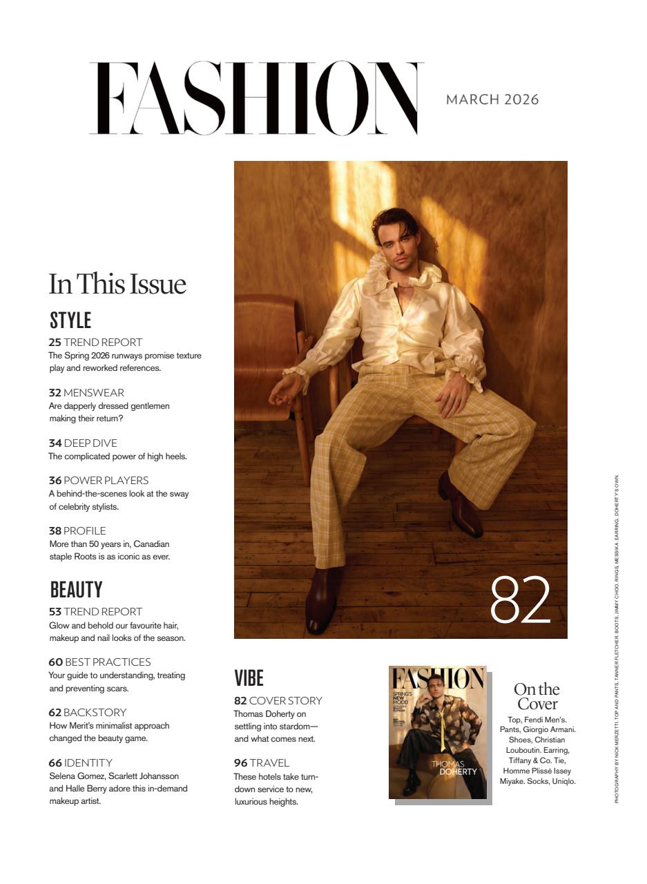 Fashion Magazine Preview Pages