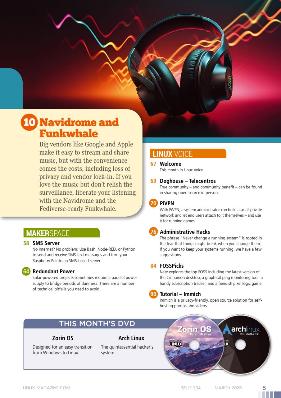 Linux Magazine Preview Pages