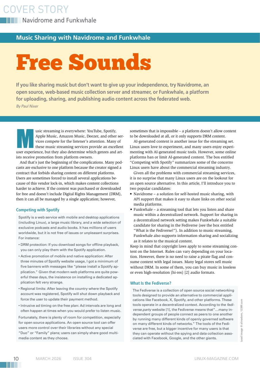 Linux Magazine Preview Pages