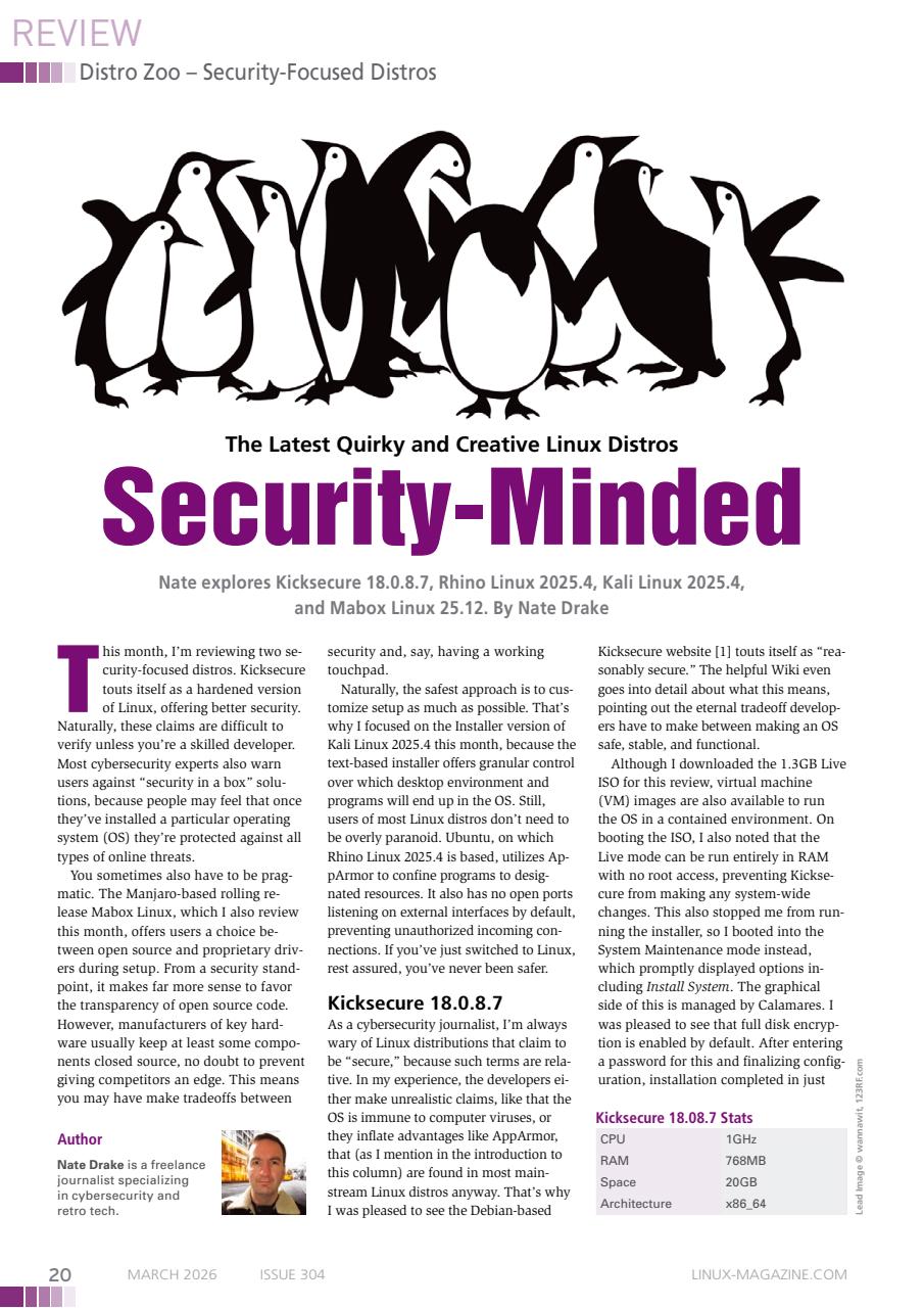 Linux Magazine Preview Pages