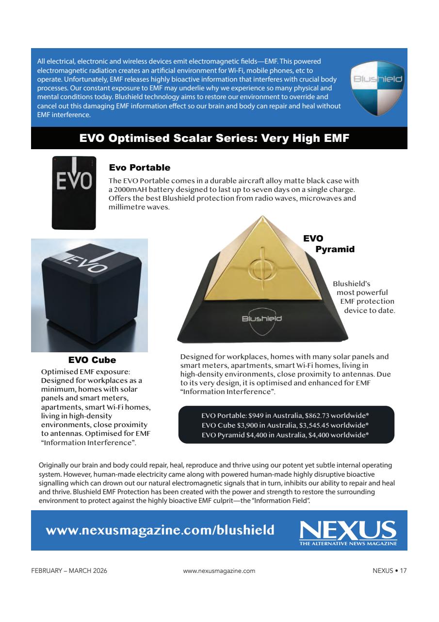 Nexus Magazine Preview Pages