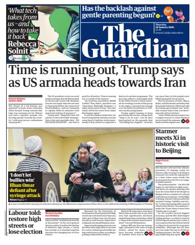 The Guardian Newspaper issue Thursday, 29 January 2026