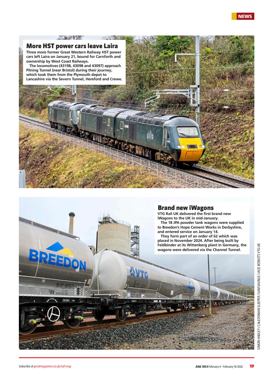 Rail Preview Pages