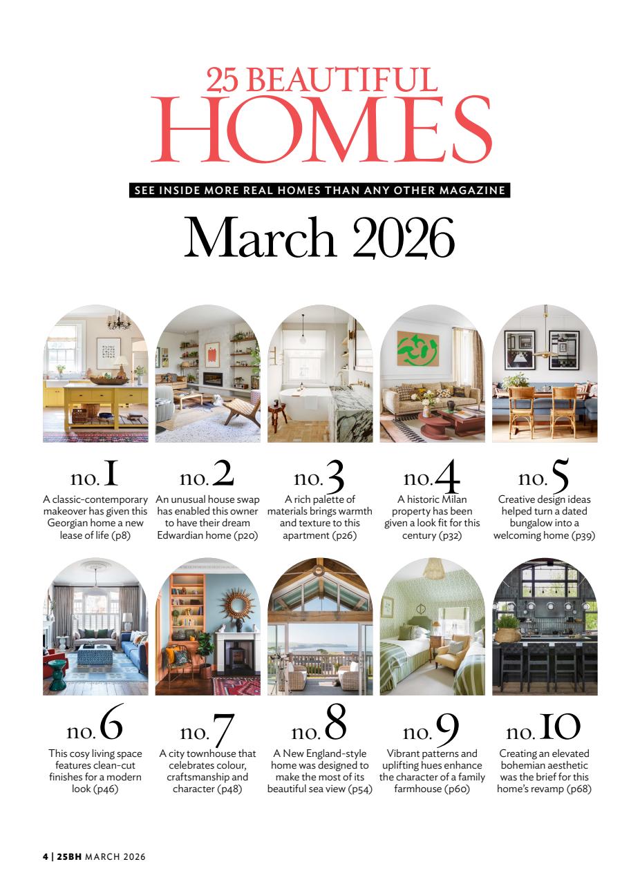 25 Beautiful Homes Preview Pages