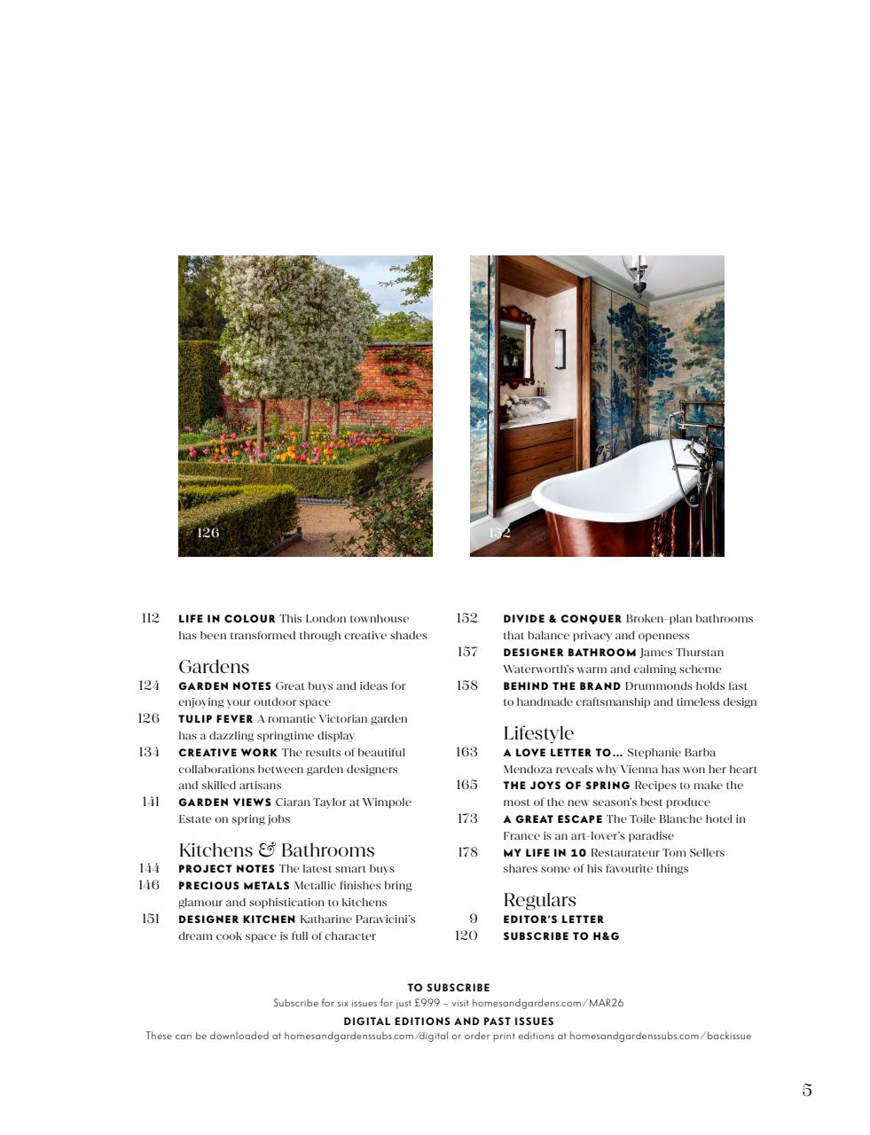 Homes & Gardens Preview Pages