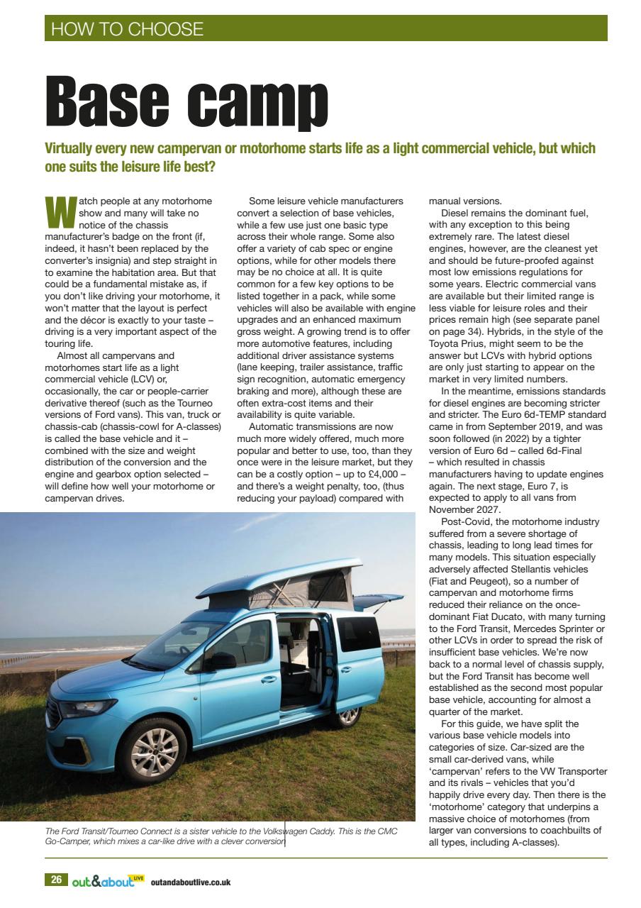 Buying Your Perfect Motorhome Preview Pages