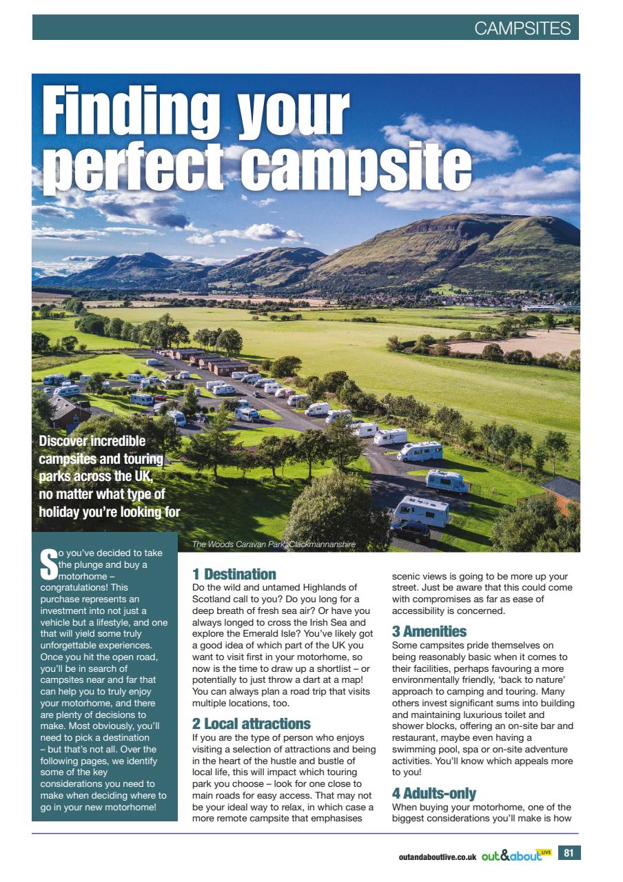 Buying Your Perfect Motorhome Preview Pages