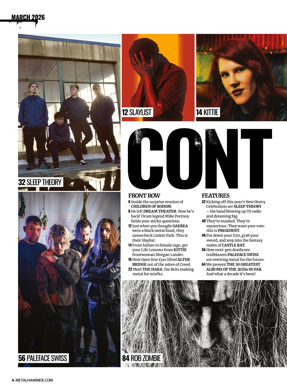 Metal Hammer Preview Pages