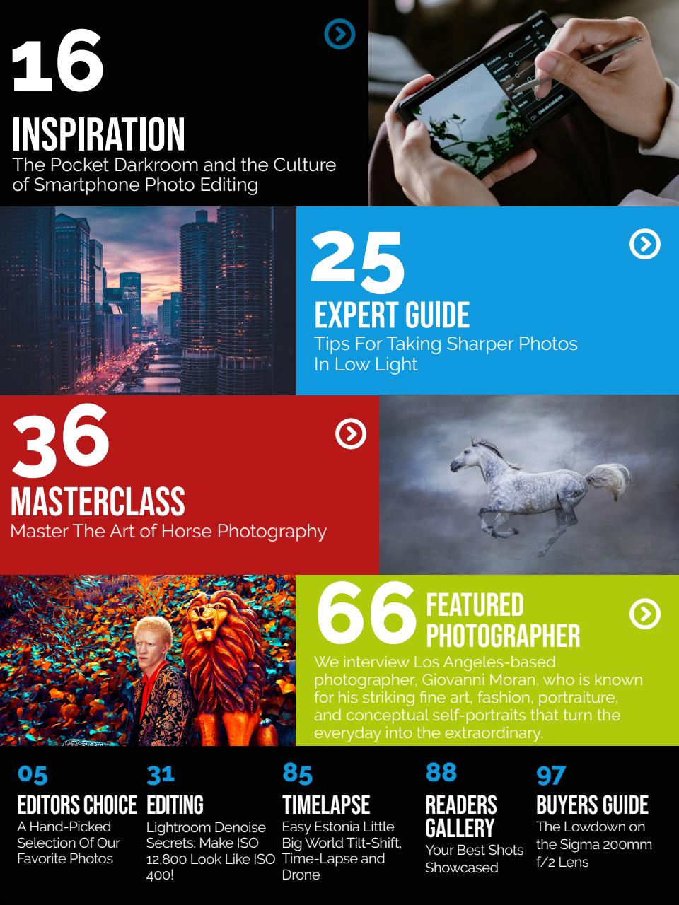 Photography Masterclass Magazine Preview Pages