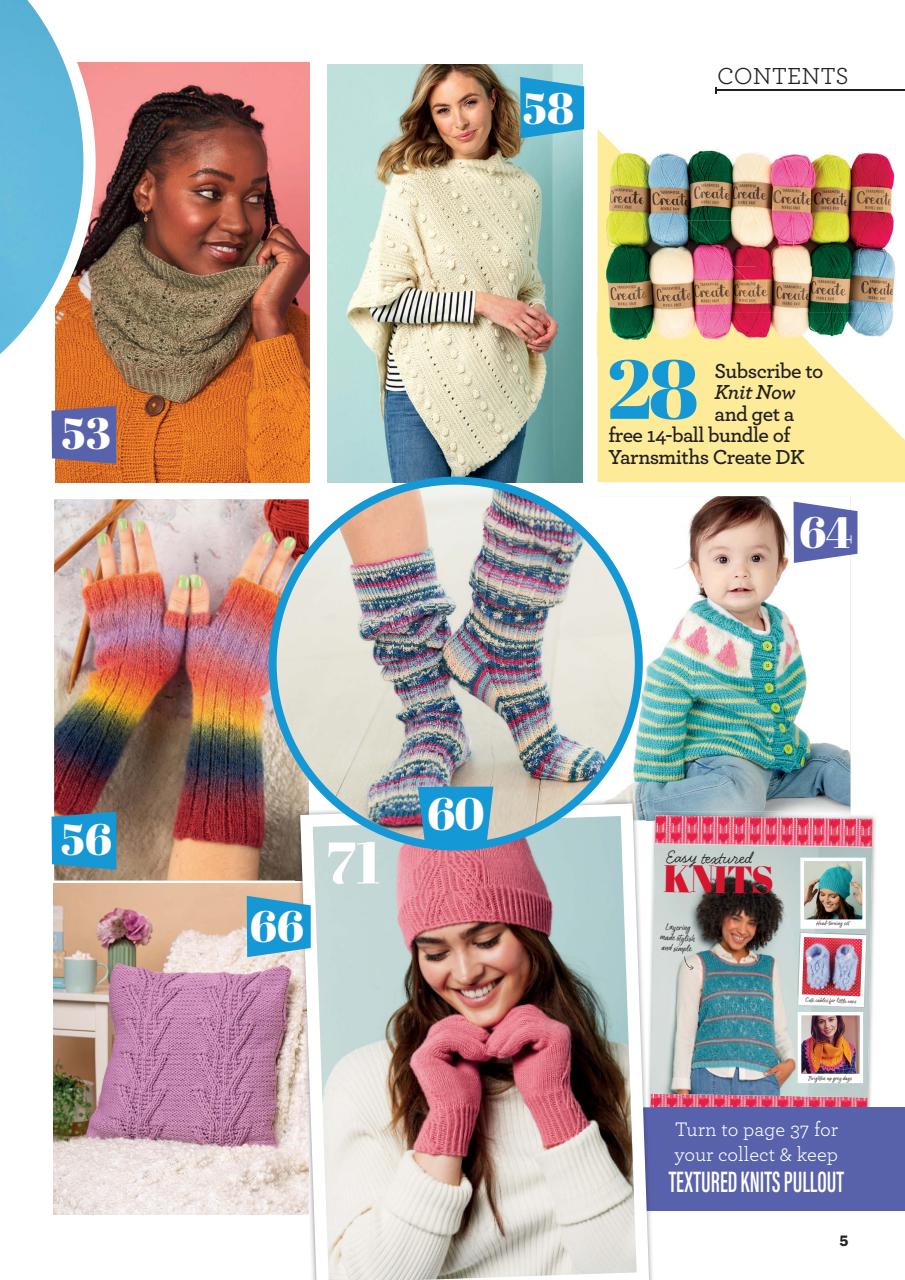 Knit Now Preview Pages