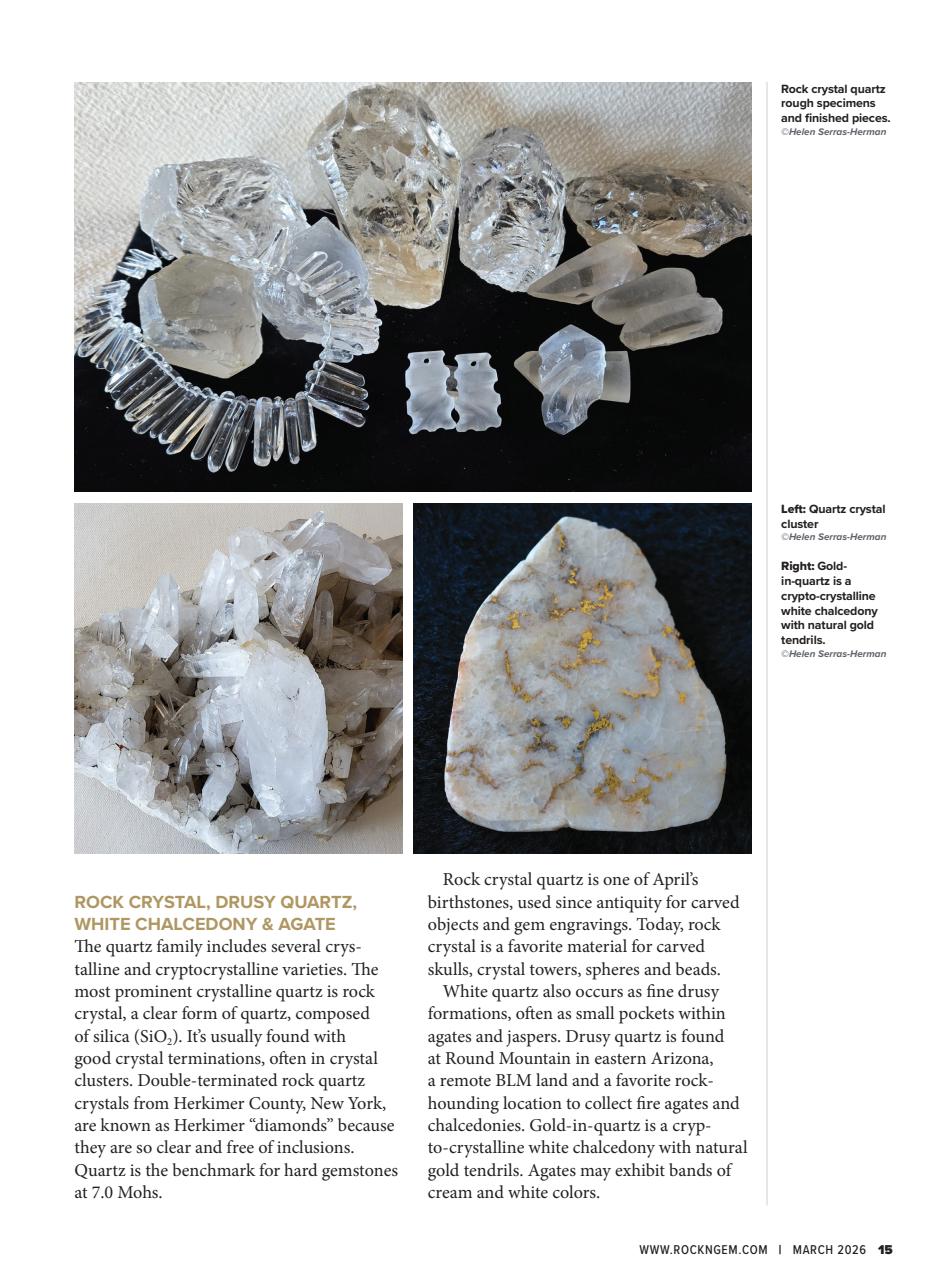 Rock&Gem Magazine Preview Pages