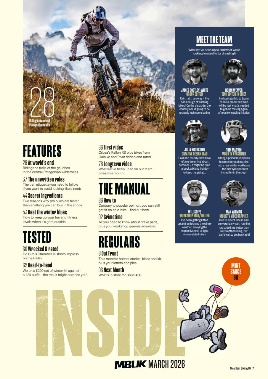 Mountain Biking UK Preview Pages