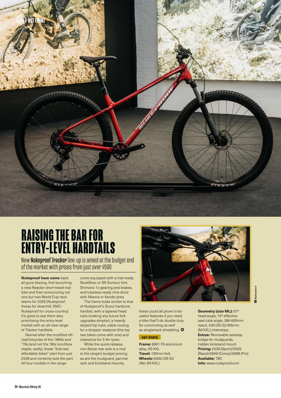 Mountain Biking UK Preview Pages