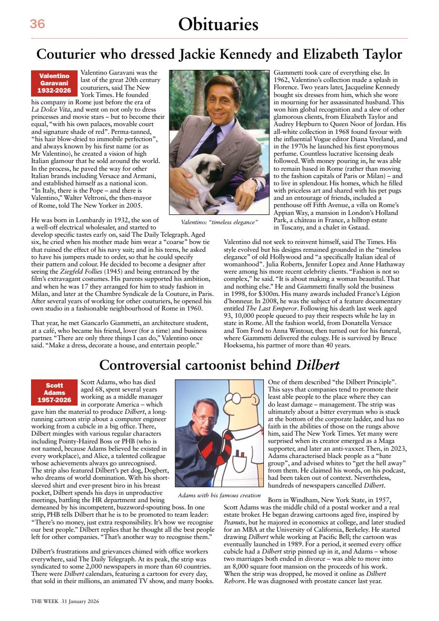 The Week Preview Pages