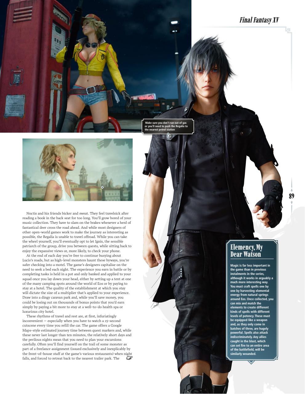 Gaming Bookazine Preview Pages