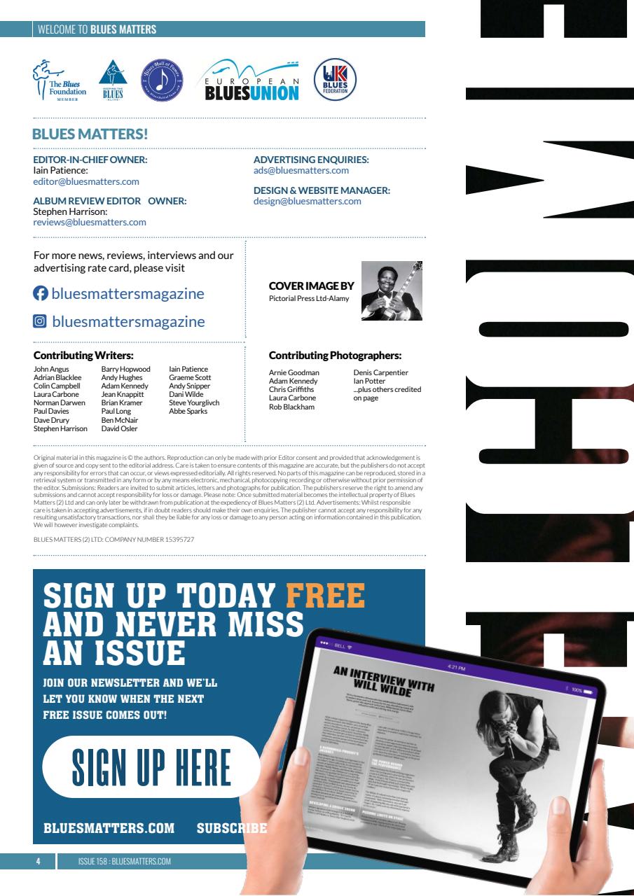 Blues Matters! Preview Pages