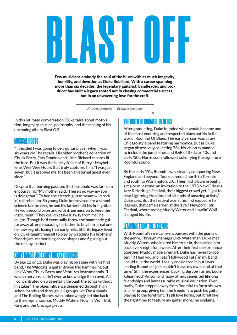 Blues Matters! Preview Pages