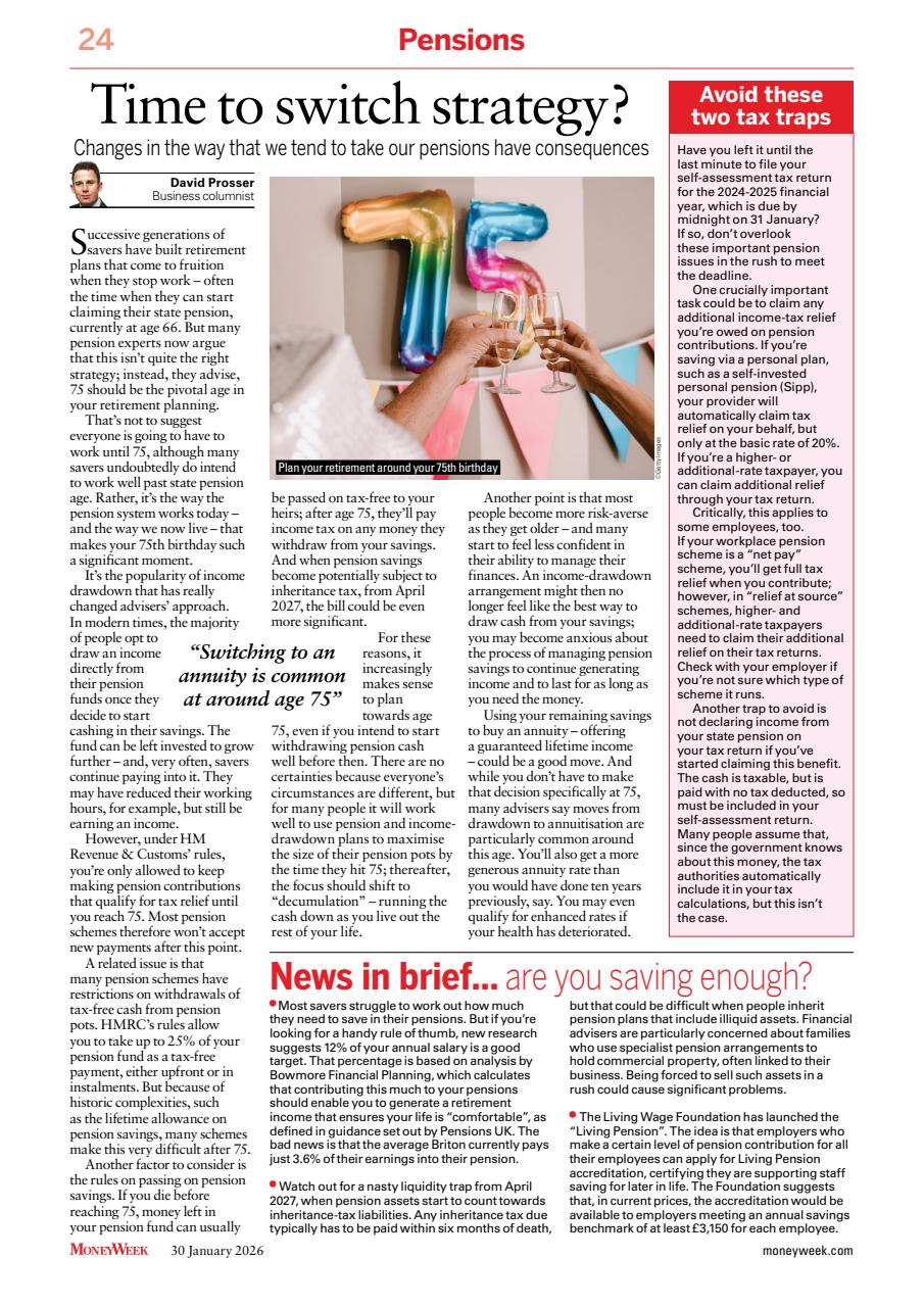 MoneyWeek Preview Pages