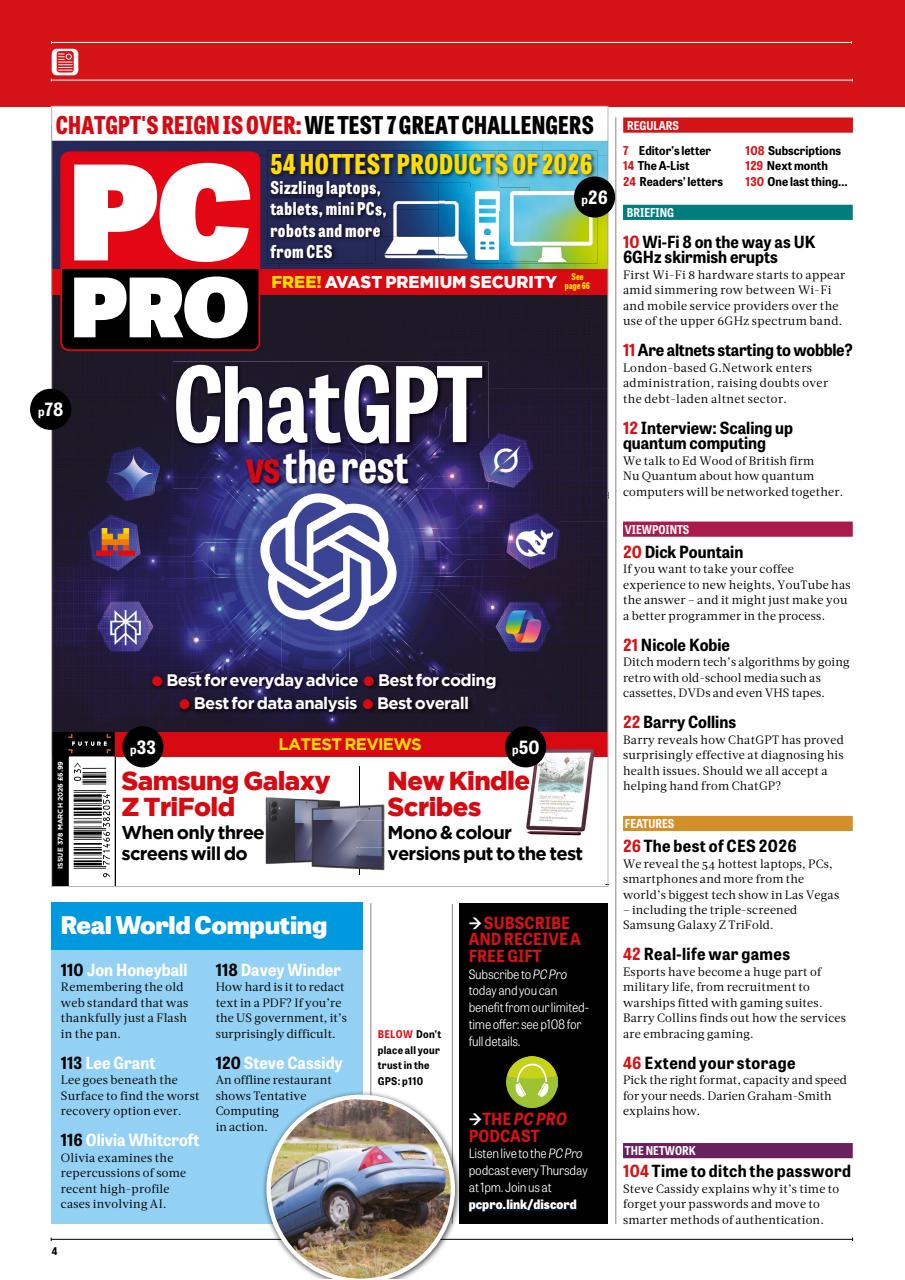 PC Pro Preview Pages