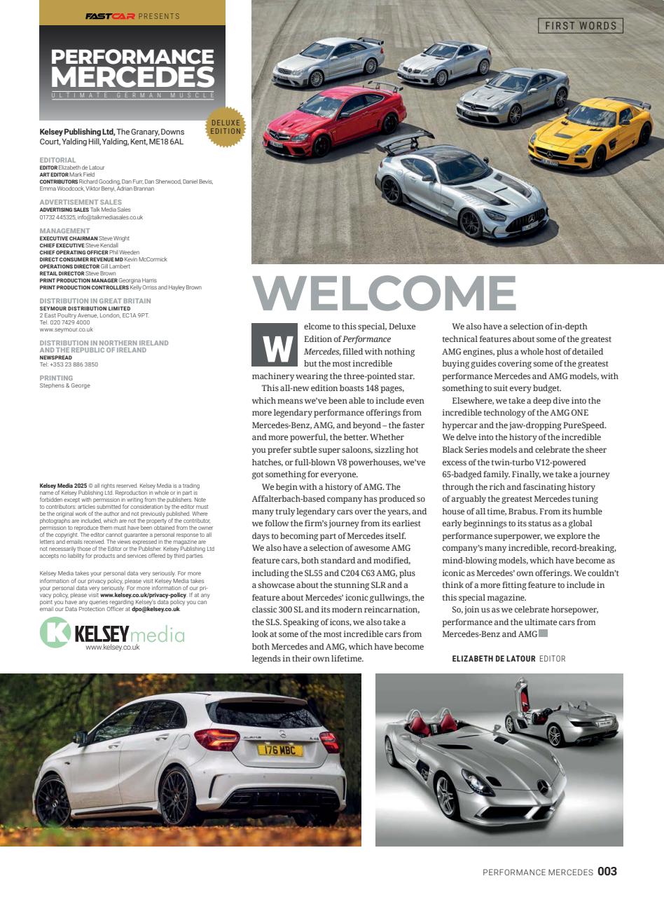 Mercedes Driver Magazine Preview Pages
