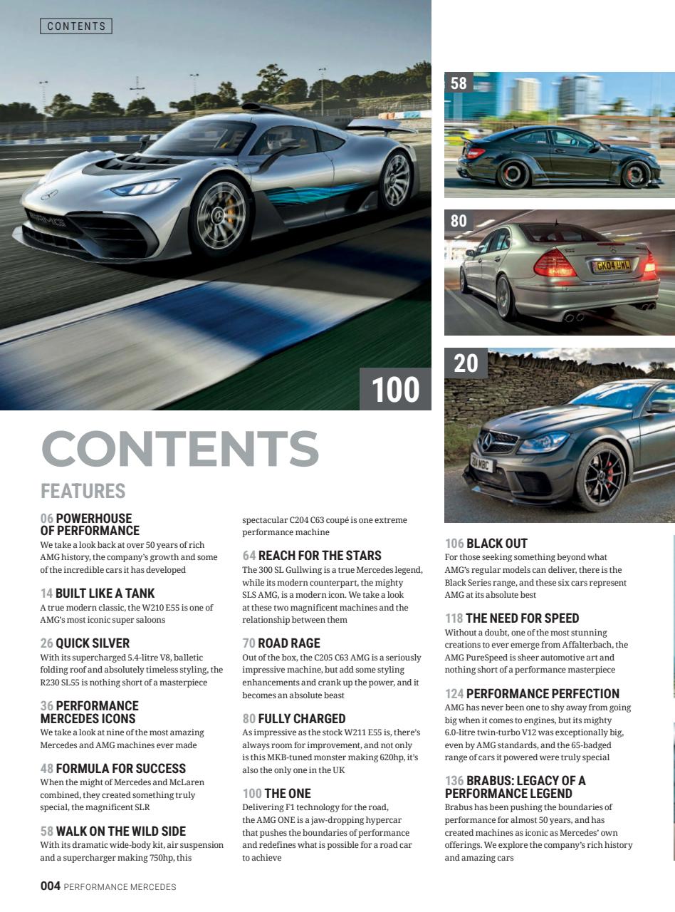 Mercedes Driver Magazine Preview Pages