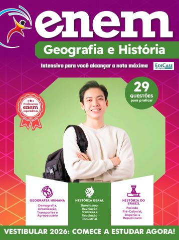 Apostilas ENEM issue Edição 3 - 2026 - Geografia e História