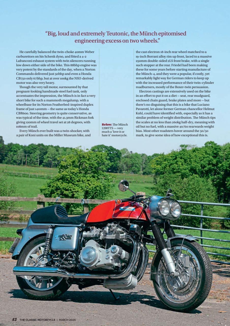 The Classic MotorCycle Preview Pages