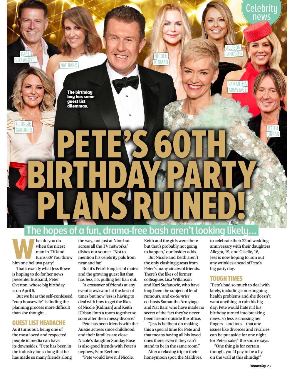 Woman's Day Australia Preview Pages